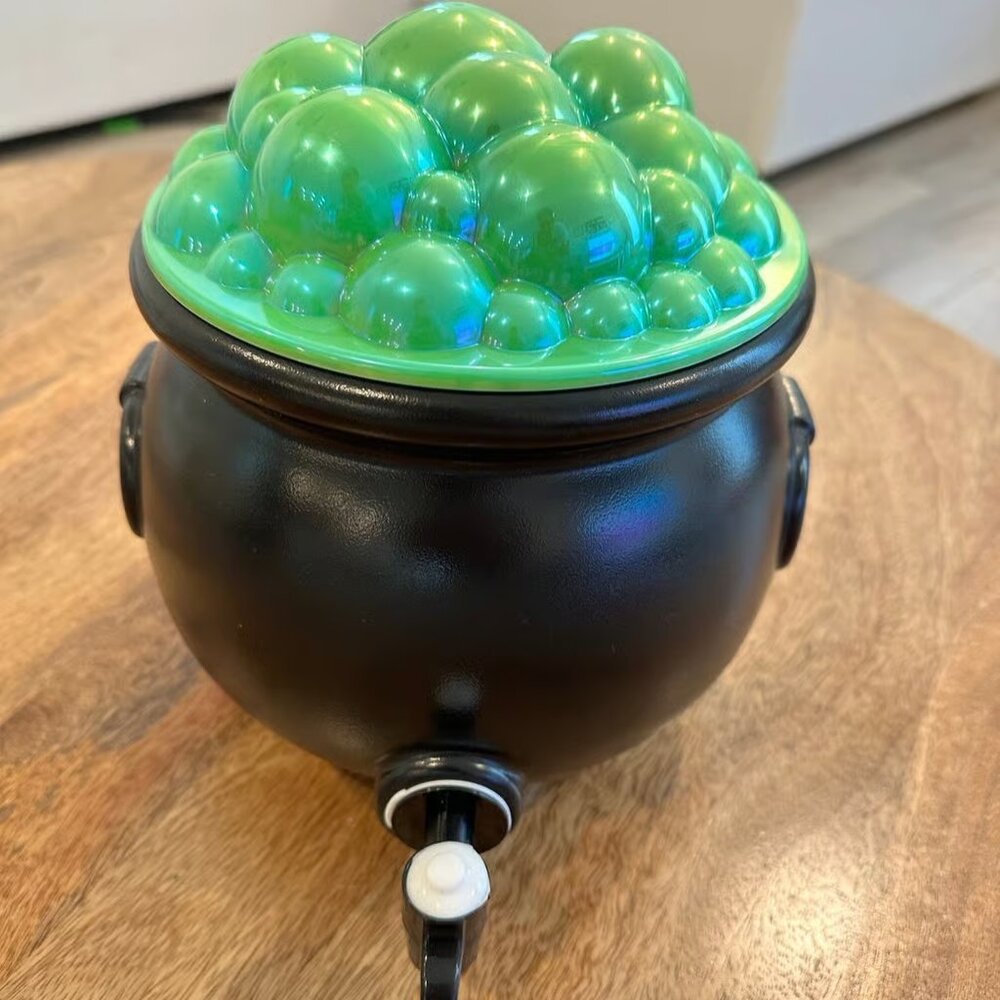 Witch Cauldron Cold Drink Dispenser